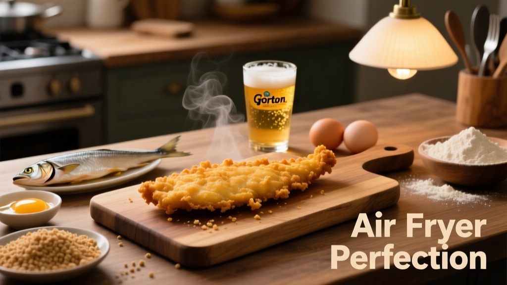 How to Air Fry Gorton Beer Battered Fish Fillets Perfectly