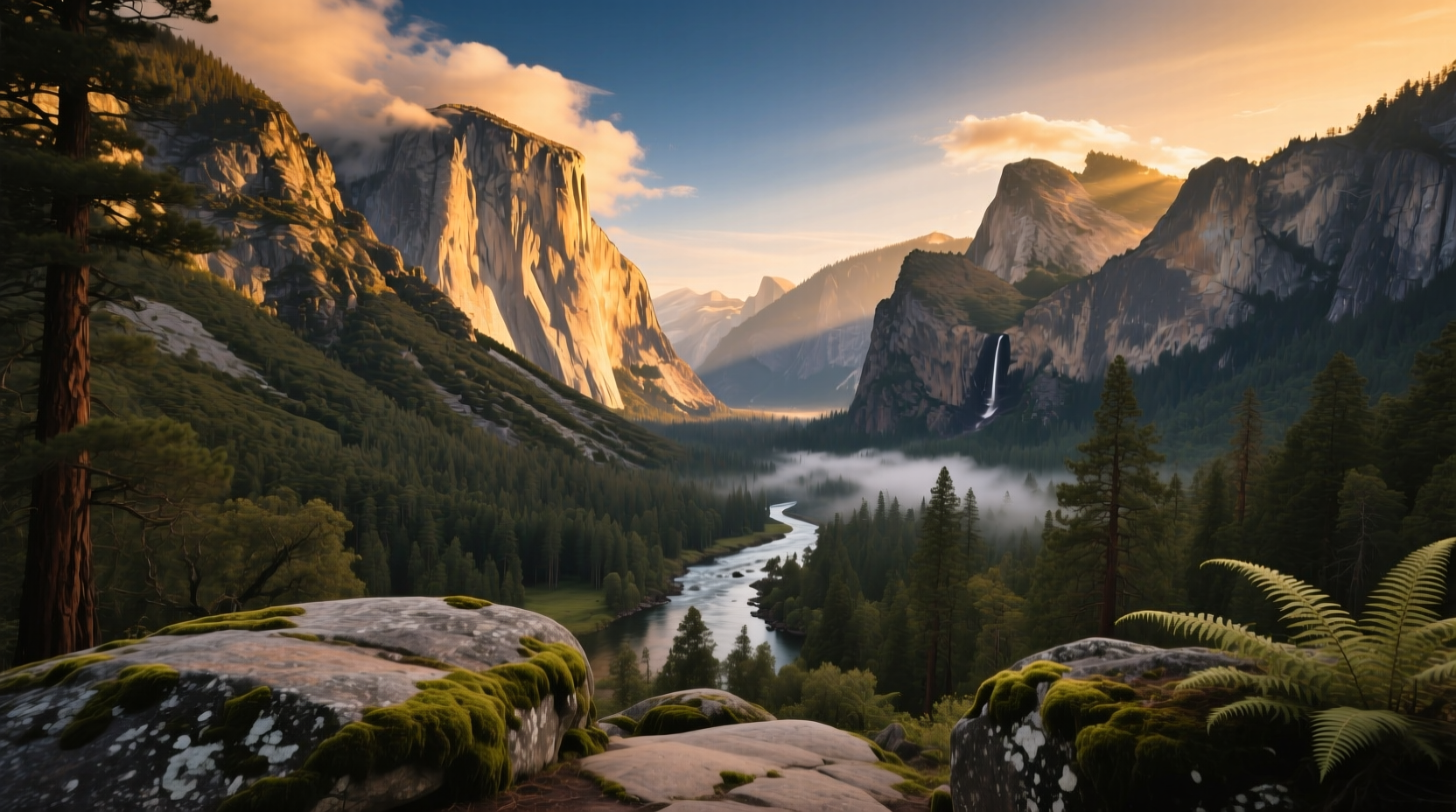 the very yosemite desktop