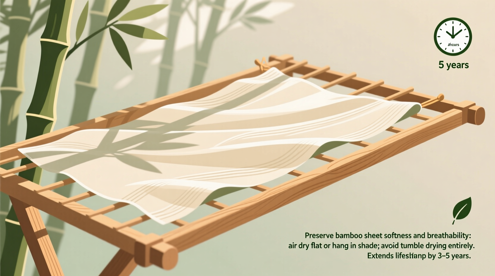 air dry vs tumble dry bamboo sheets