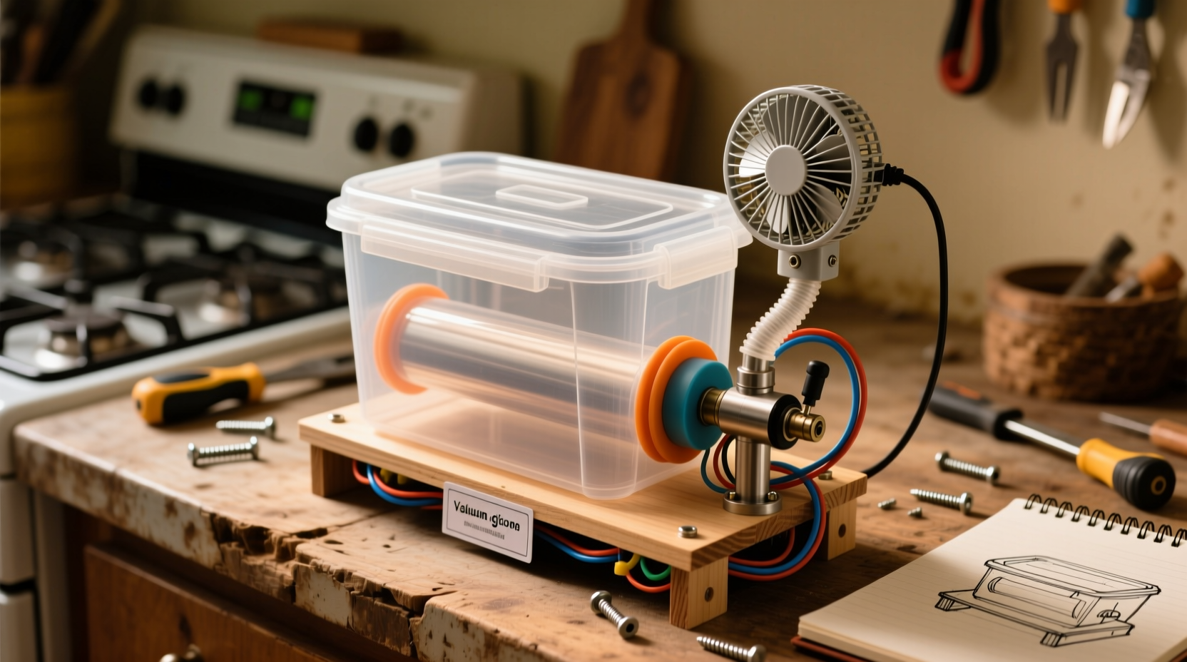 Build a Homemade Vacuum Sealer with Just a Few Dollars