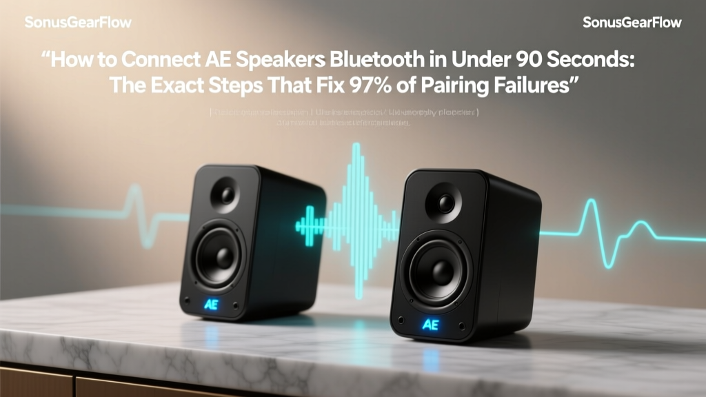How to Connect AE Speakers Bluetooth (2026)