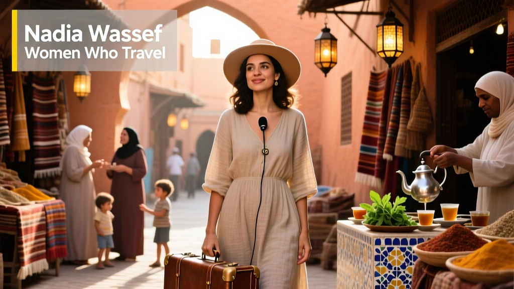 Nadia Wassef and the Women Who Travel Podcast: A Groundbreaking Platform for Global Feminine Narratives