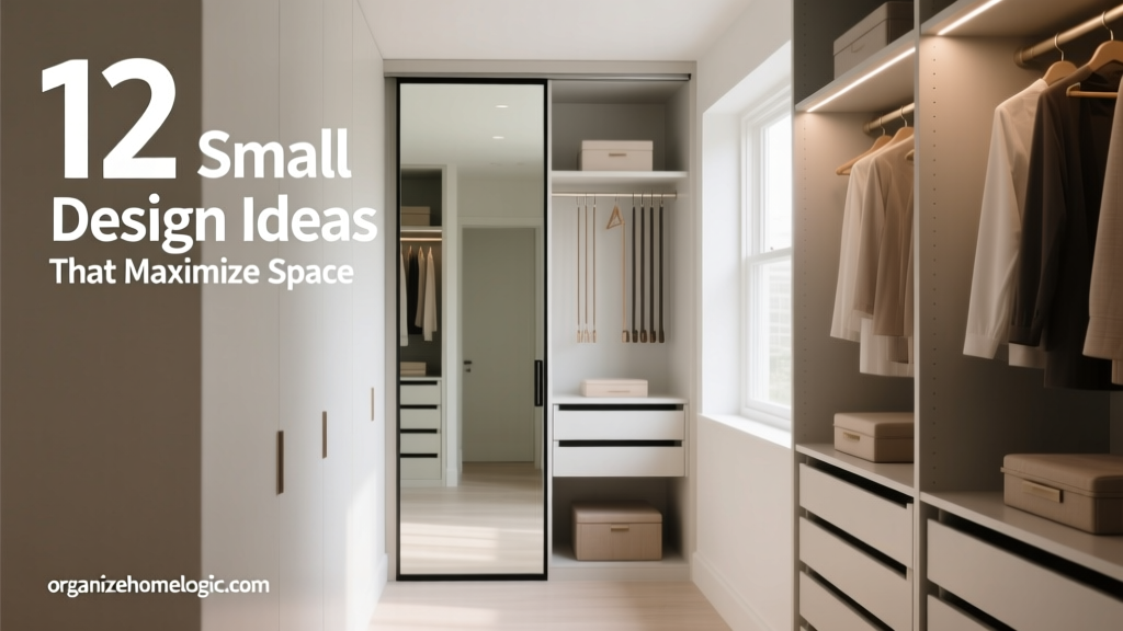 12 Small Closet Design Ideas to Maximize Space