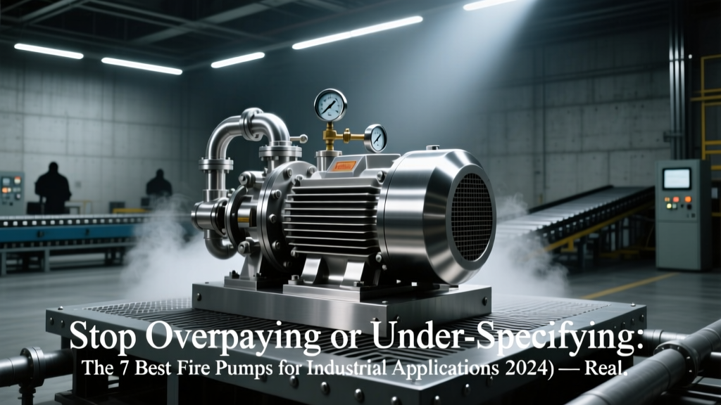 7 Best Industrial Fire Pumps (2024) — Reliability & ROI