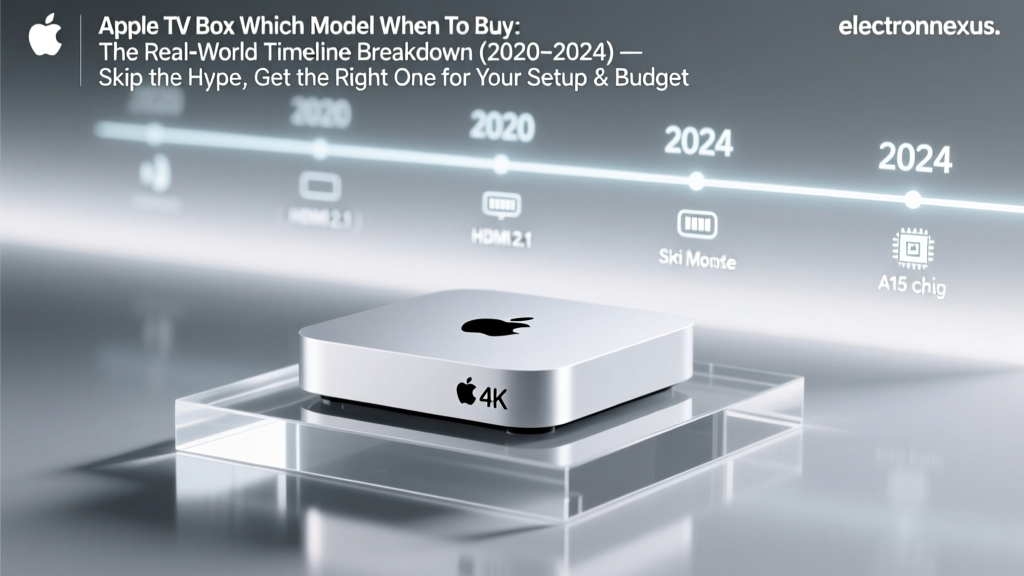 Apple TV Box Which Model When To Buy: The Real-World Timeline Breakdown (2020–2024) — Skip the Hype, Get the Right One for Your Setup & Budget
