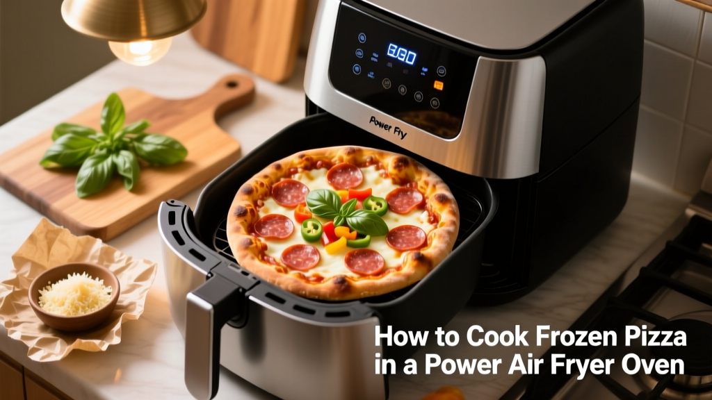 How to Cook Frozen Pizza in a Power Air Fryer Oven