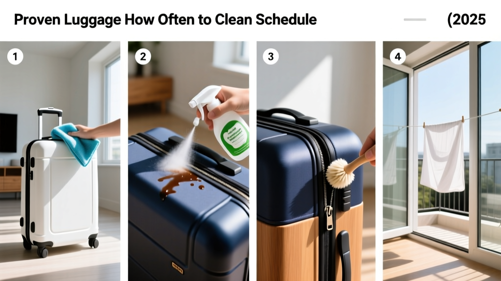 Proven Luggage How Often to Clean Schedule (2026)