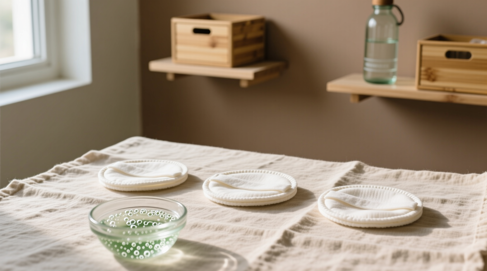 clean reusable makeup pads without clogging pores
