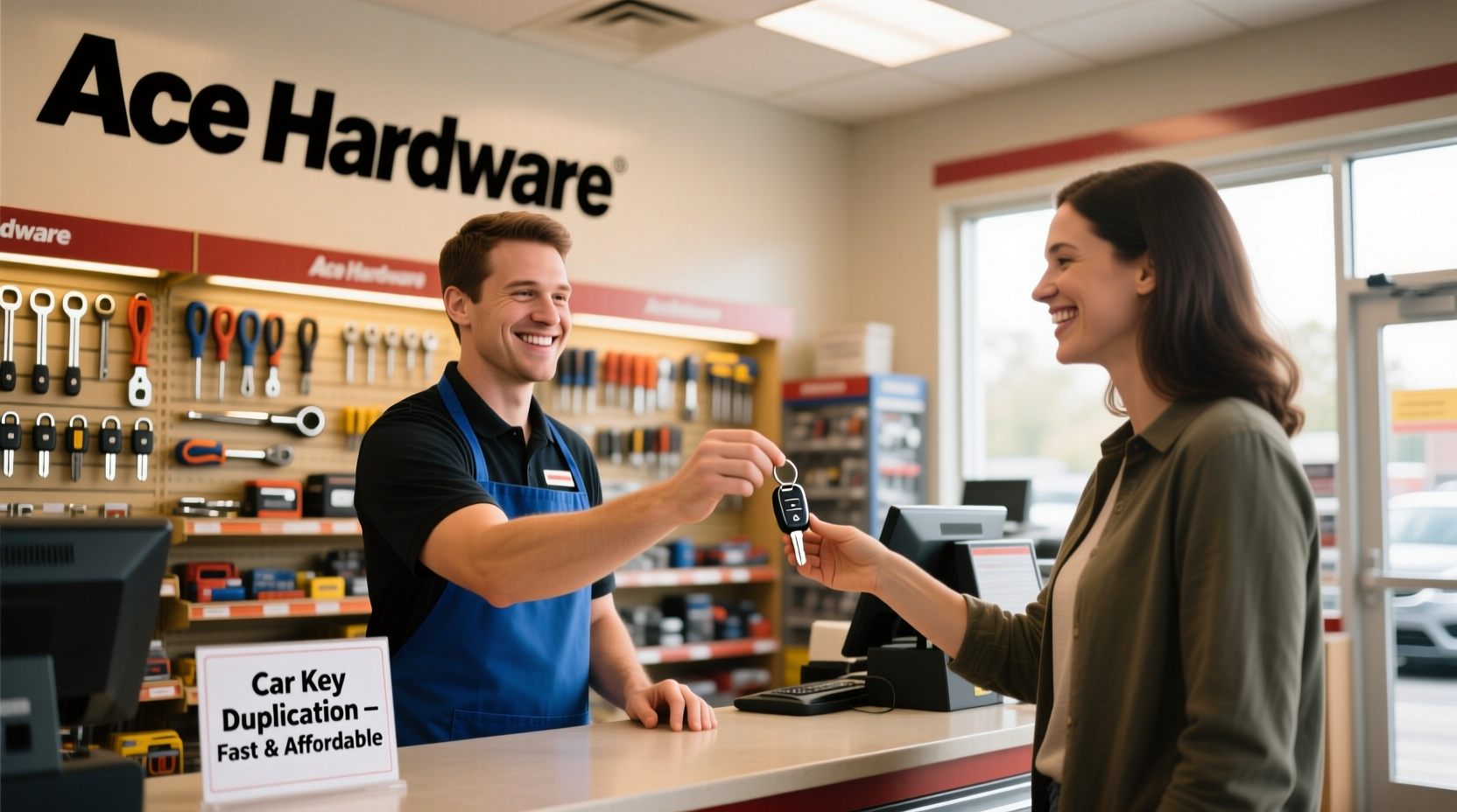 does ace hardware make car keys