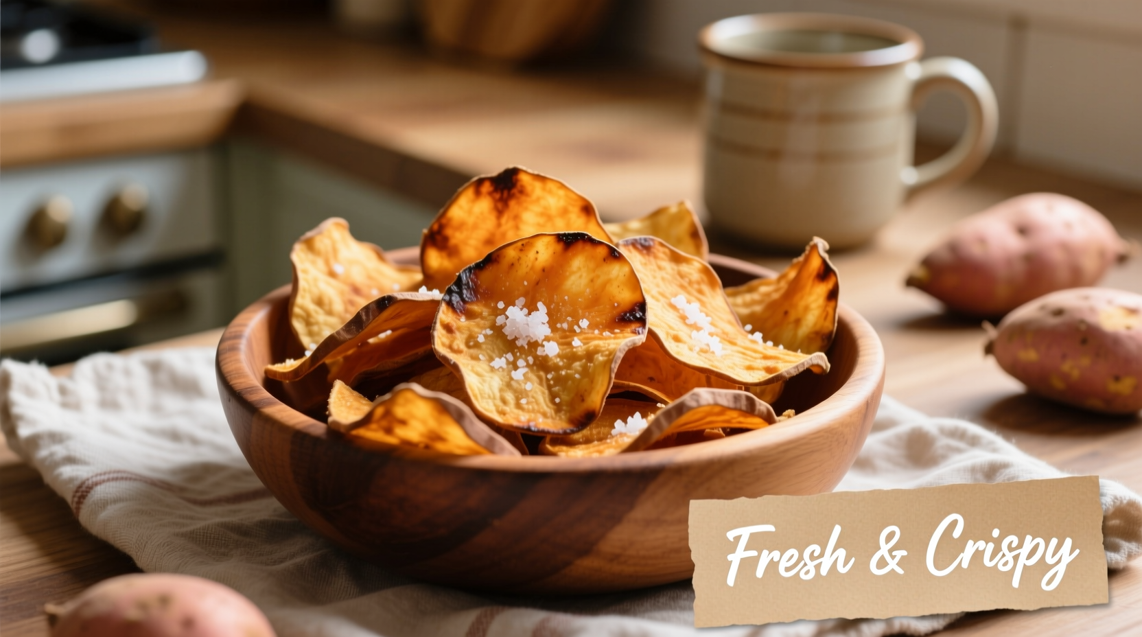 Perfect Homemade Sweet Potato Chips: Crispy Every Time