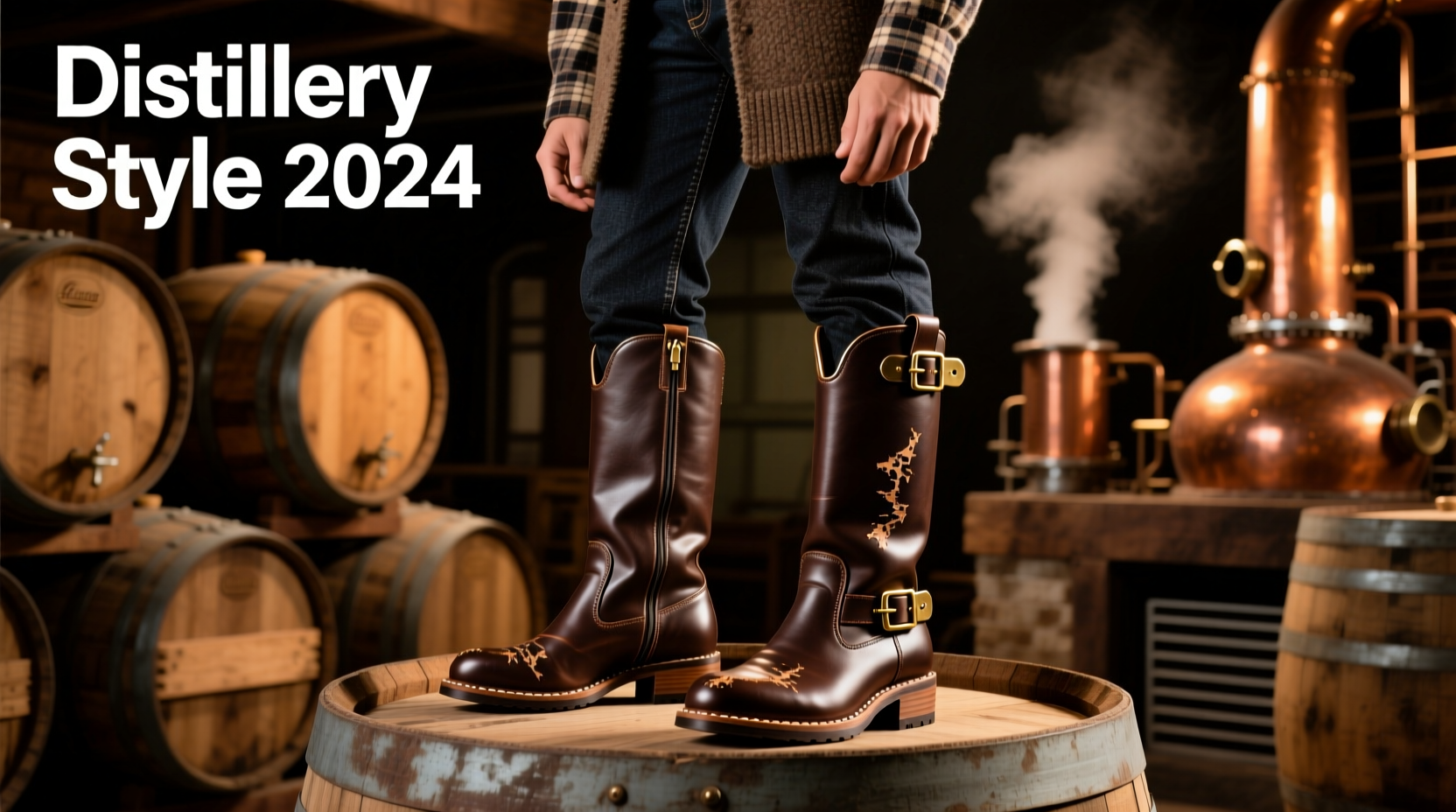 fashion boots that go perfectly with distillery tour outfits