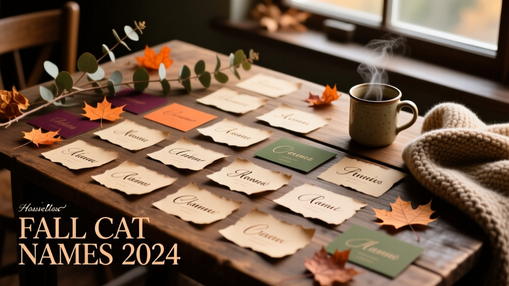 120+ Fabulous Fall Cat Names for Your New Feline