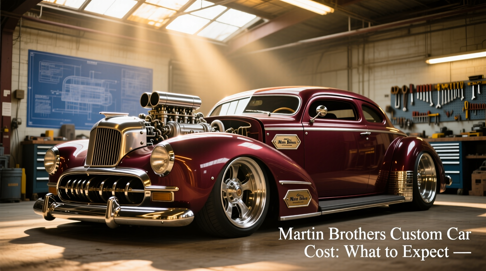 how much does a martin brothers custom car cost