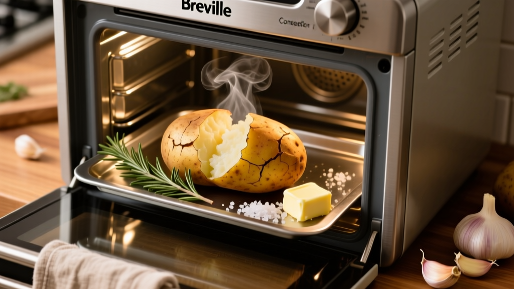 Perfect Baked Potato in a Breville Convection Oven