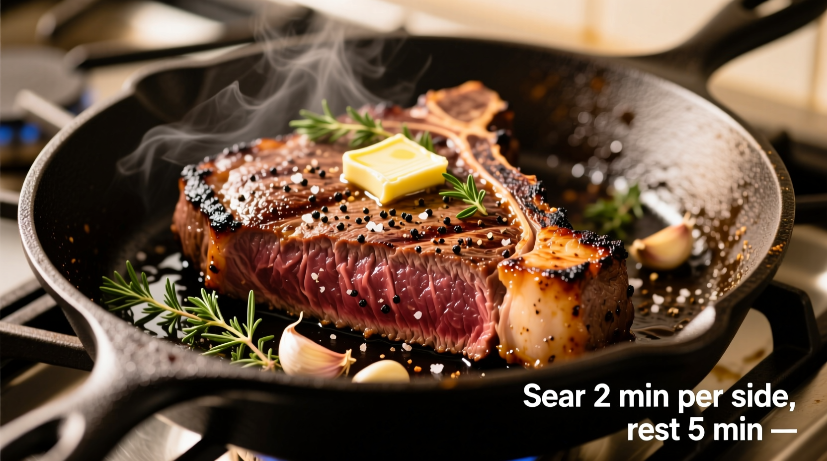 how to cook a new york strip on the stove