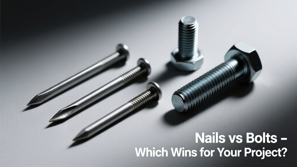Nails vs Bolts: Which Fastener Wins for Your Project?