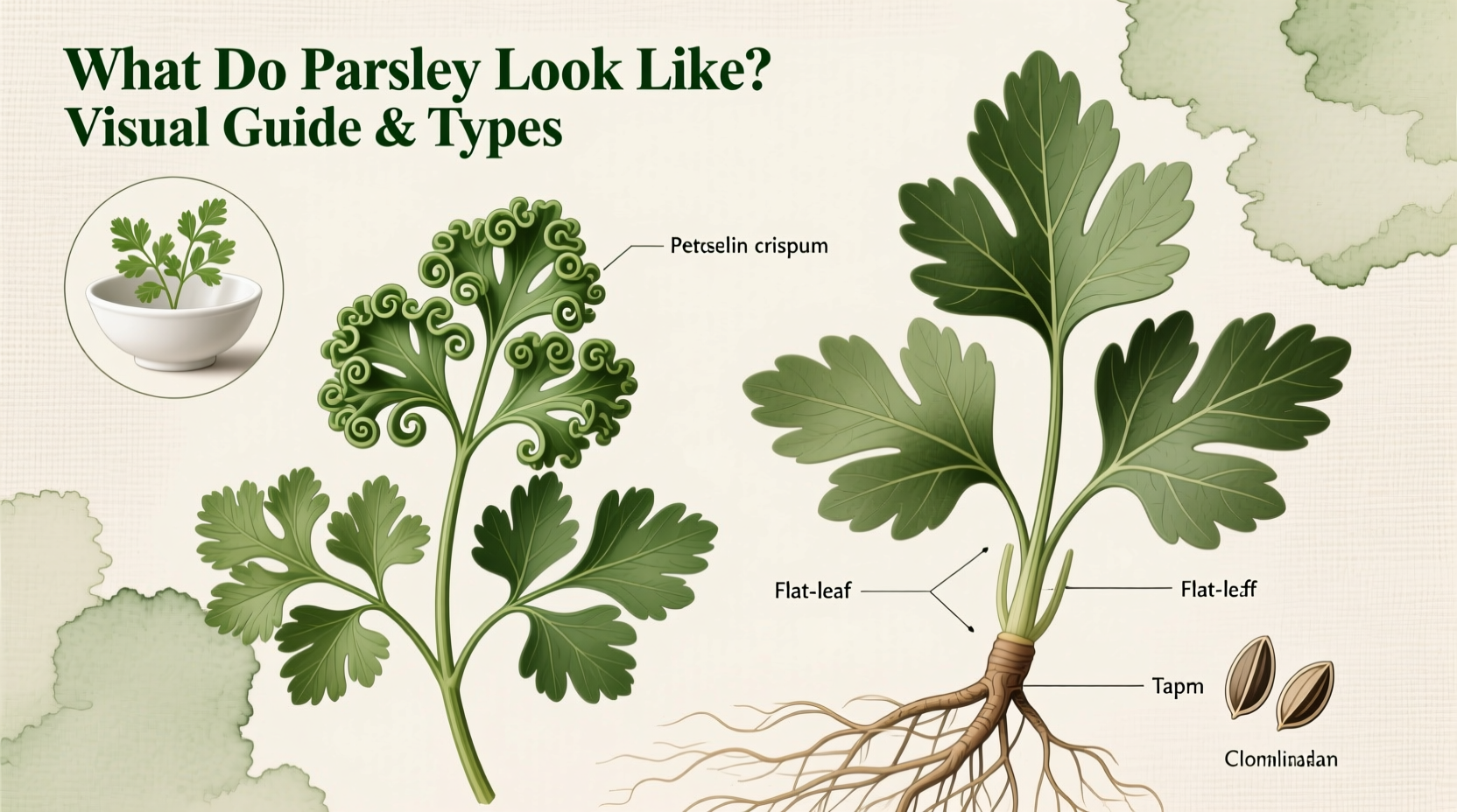 Parsley Identification Guide: Curly vs Flat-Leaf (2026)