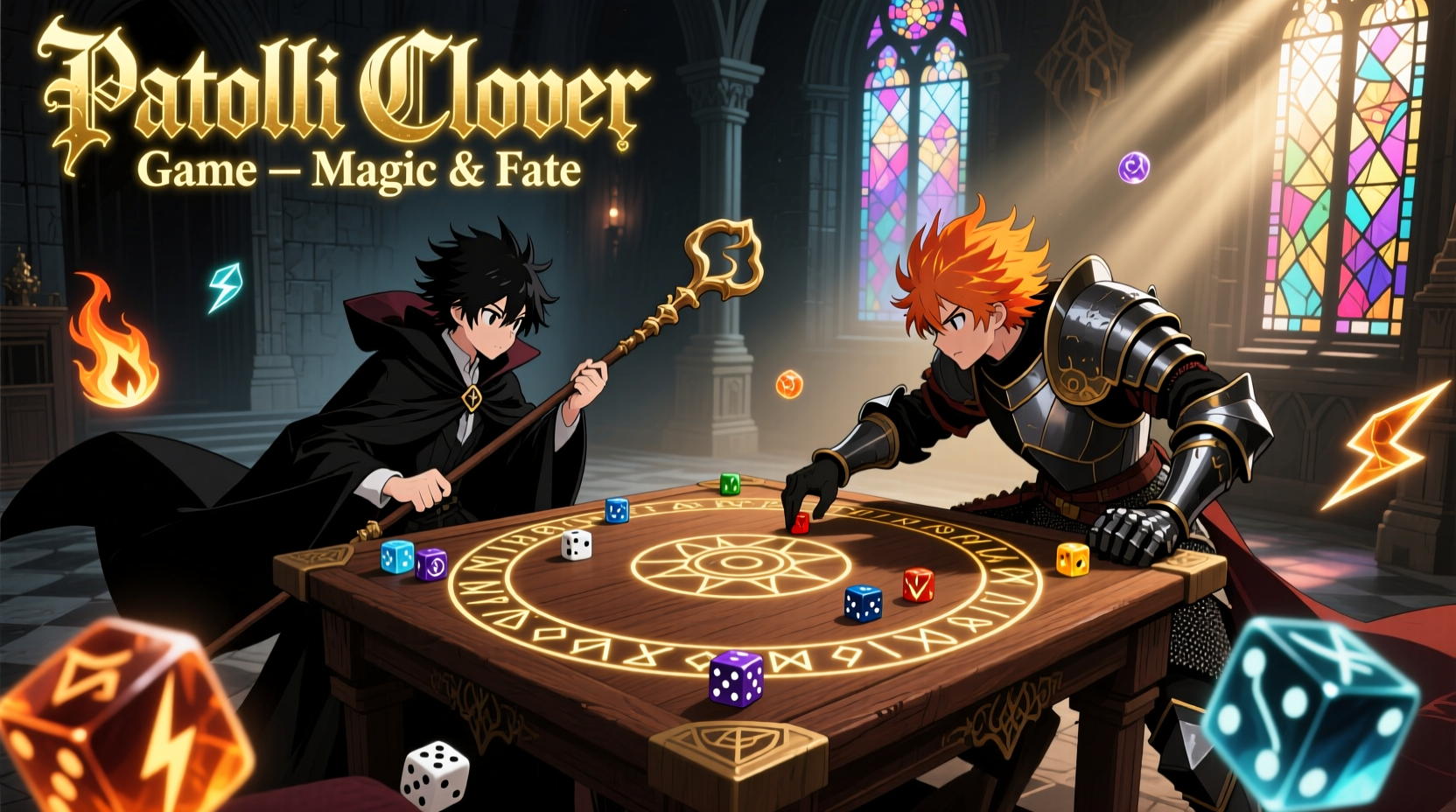 patolli game explained in black clover series