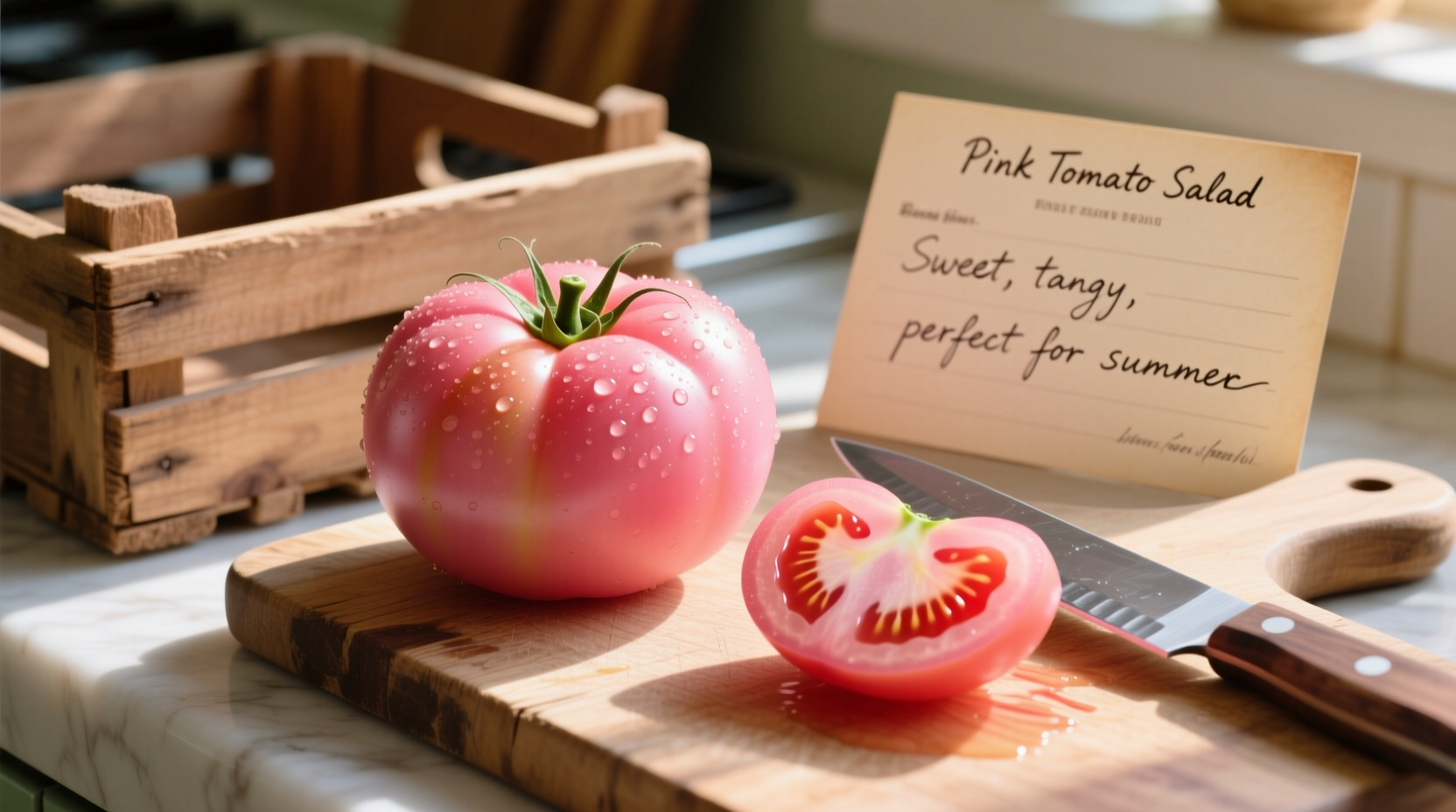 what is a pink tomato and how does it differ