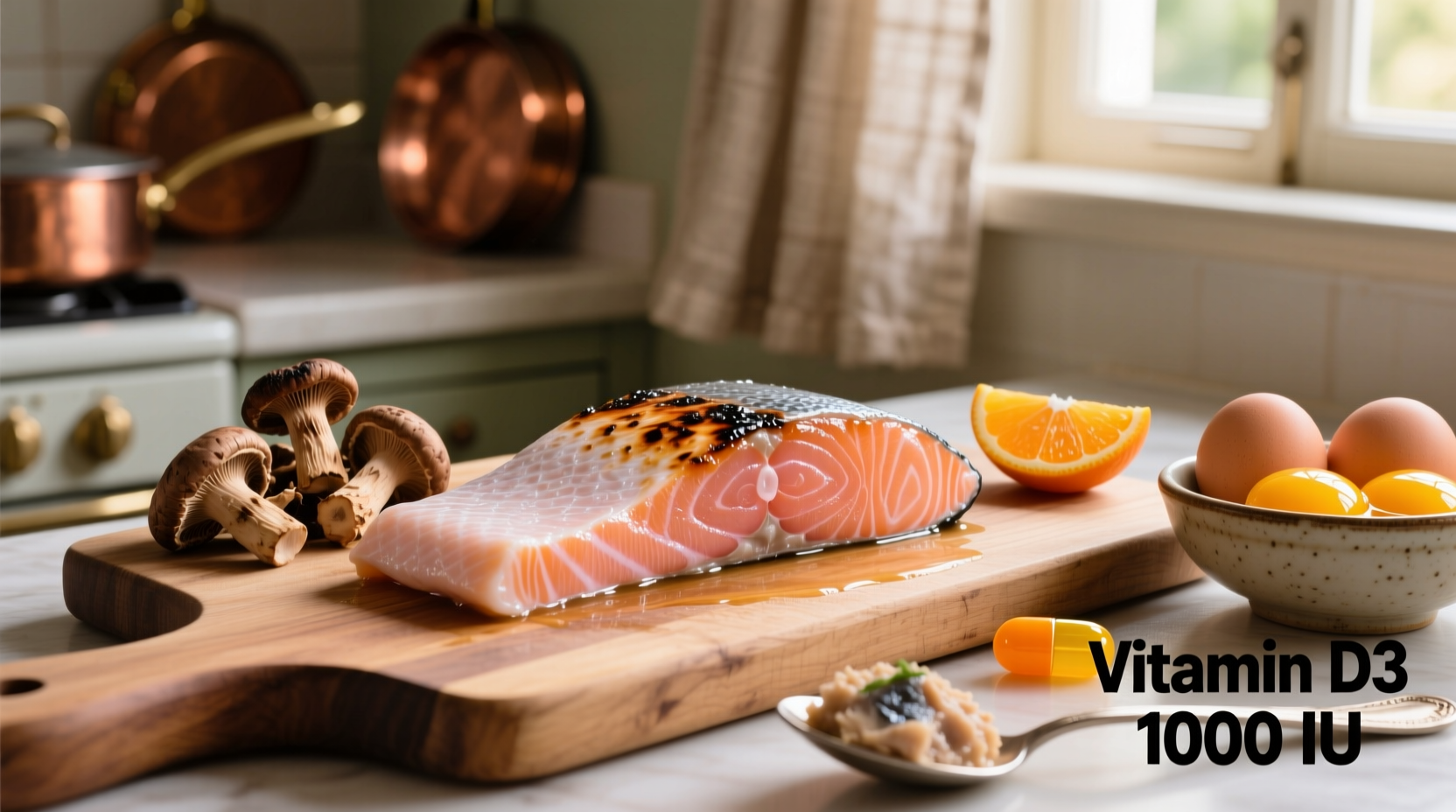 Vitamin D Lebensmittel: Natürliche Quellen & Praxiswissen