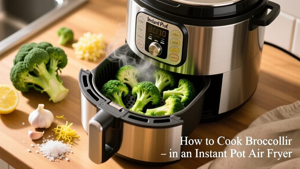How to Cook Broccoli in an Instant Pot Air Fryer