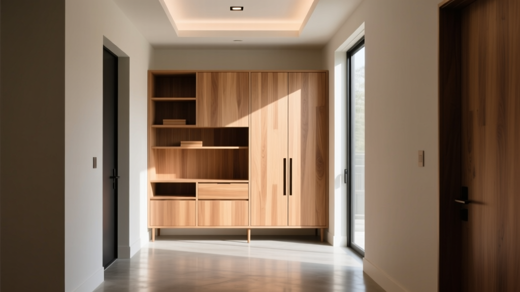 Wooden Hallway Units: Style + Storage Solutions