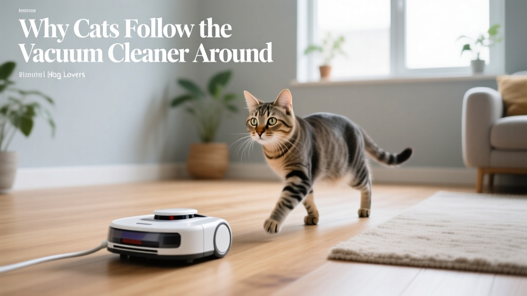 Why Cats Follow the Vacuum Cleaner Around