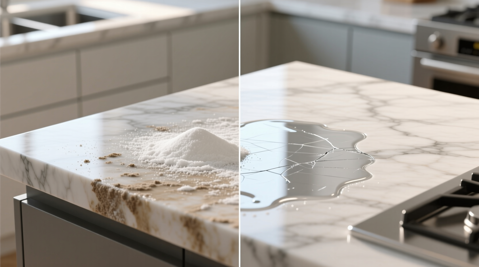 baking soda and marble eco cleaning truths
