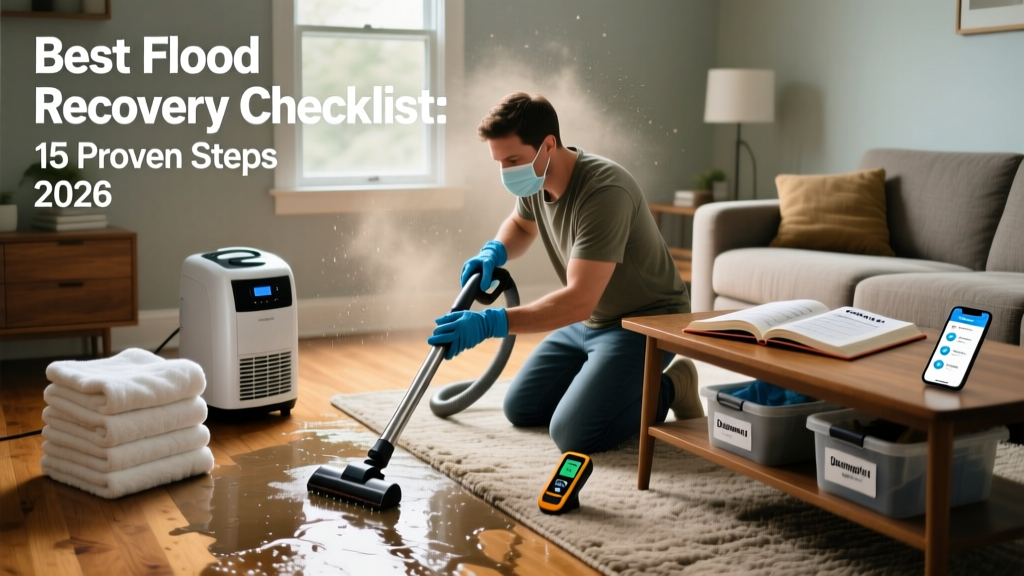 Best Flood Recovery Checklist: 15 Proven Steps 2026