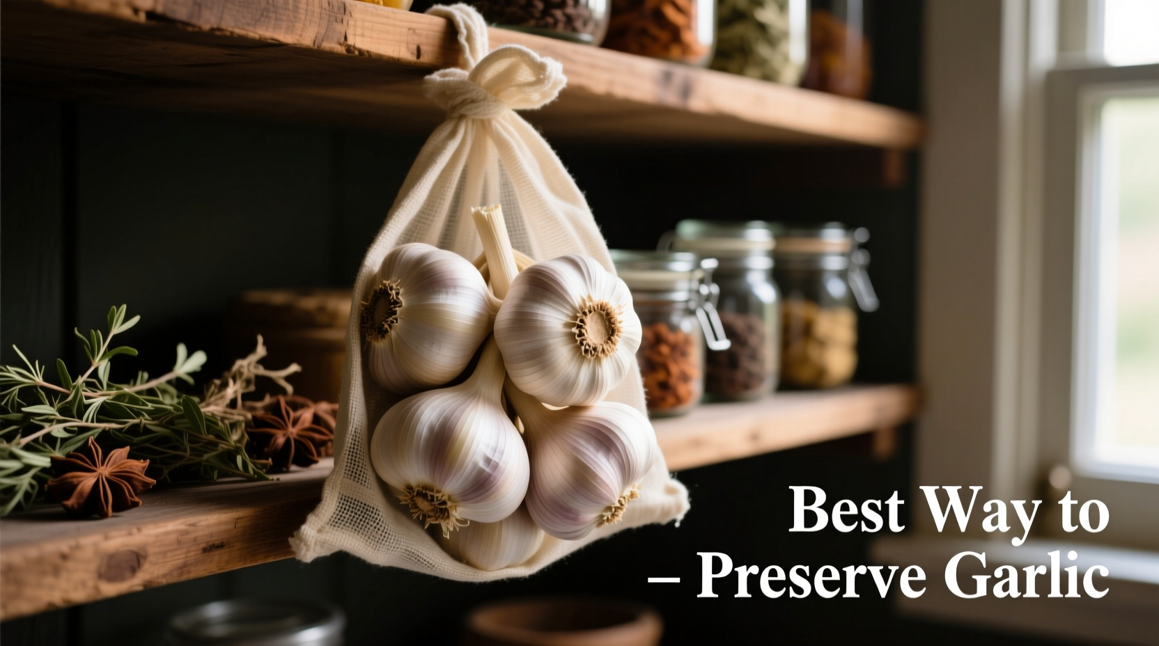 Best Way to Preserve Garlic: Safe & Flavorful Methods