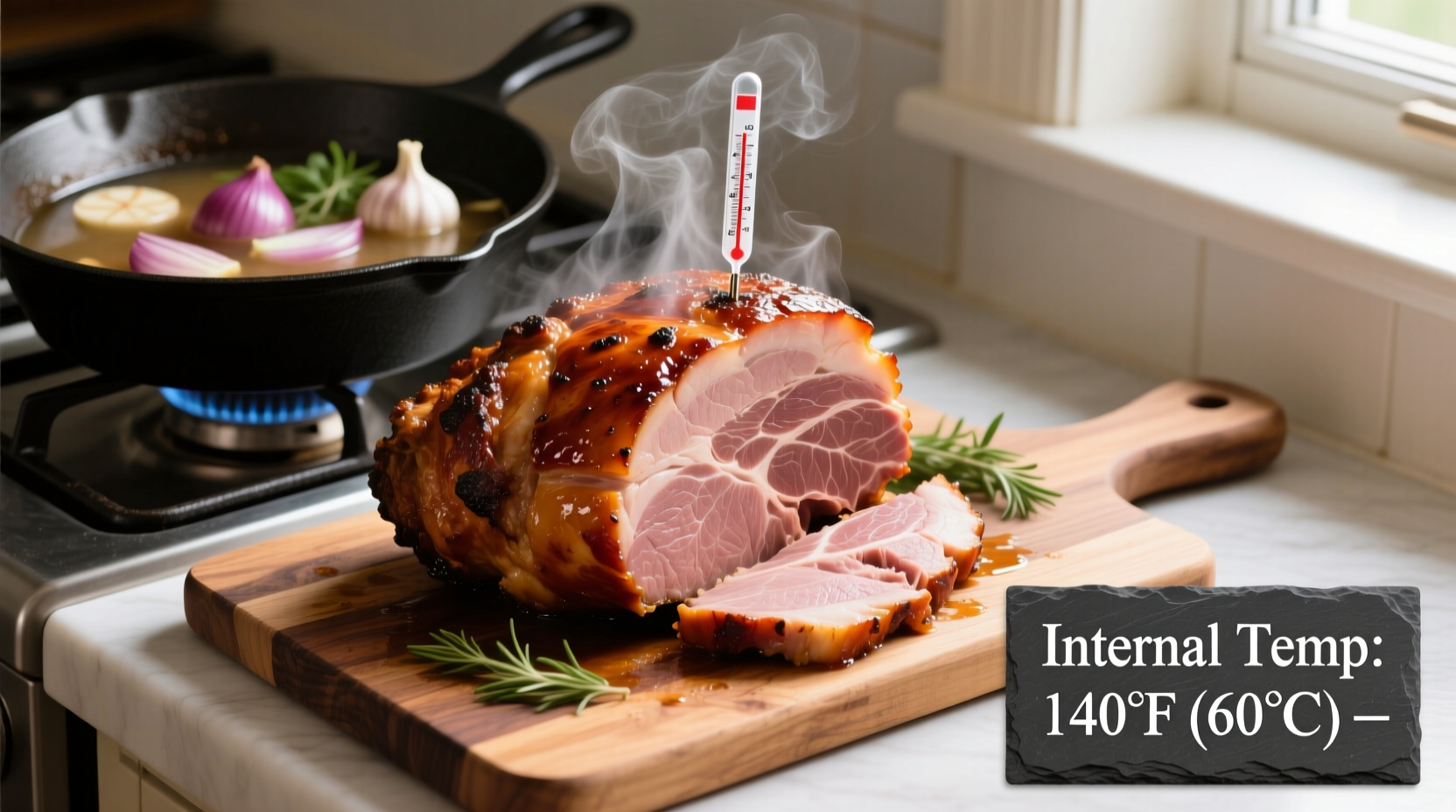 how to cook a smoked ham