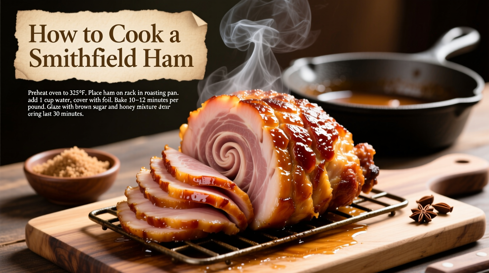 how to cook a smithfield ham
