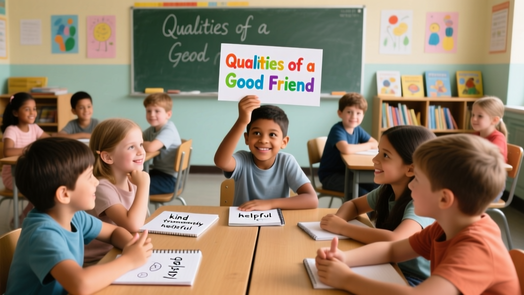 Qualities of a Good Friend: Evidence-Based Insights for Children, Parents, and Educators
