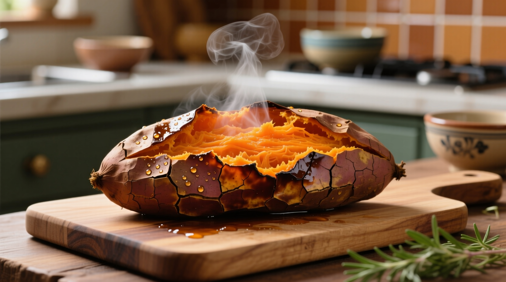 Perfect Whole Baked Sweet Potato: Science-Backed Method