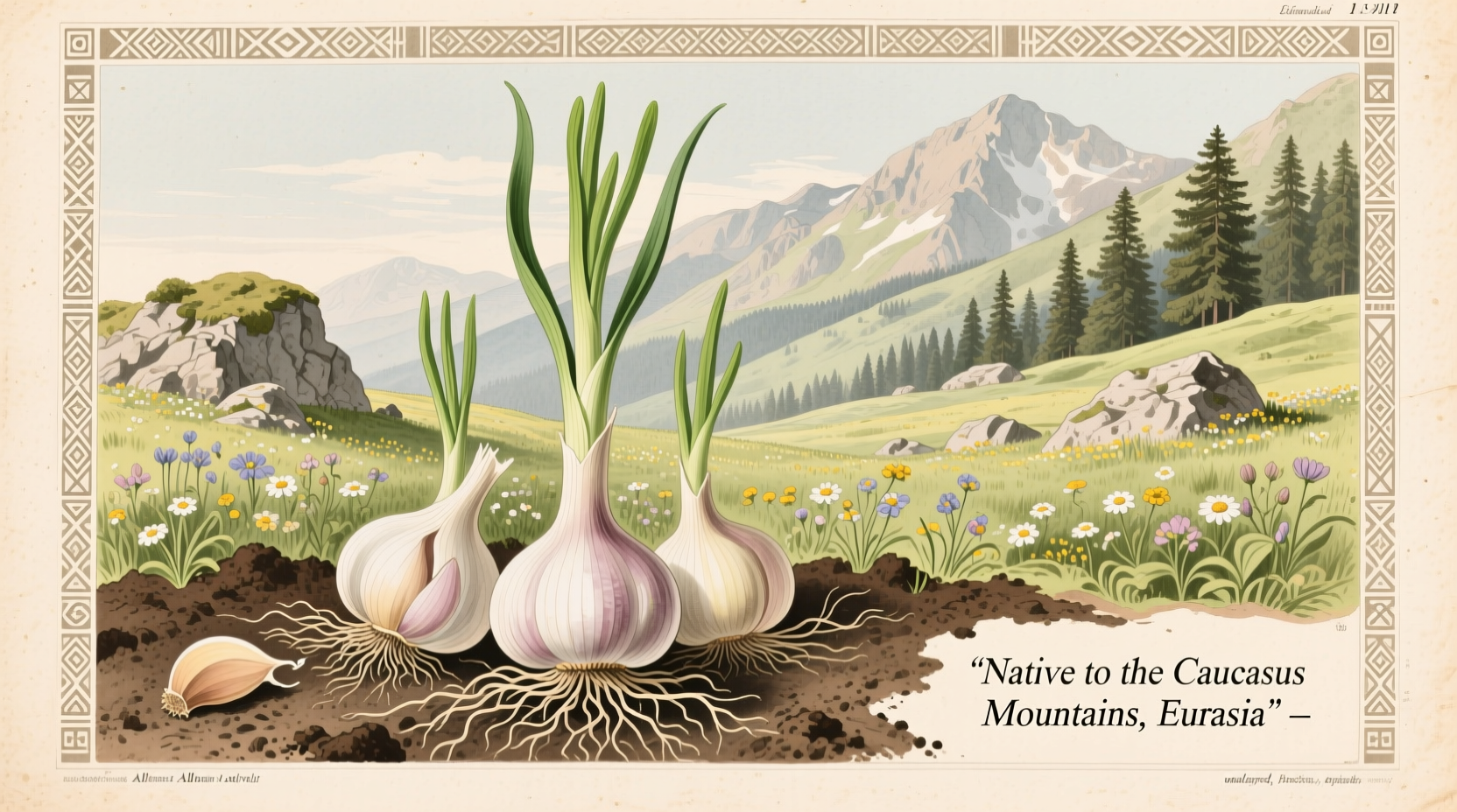 Garlic Native Origin: Central Asia Revealed