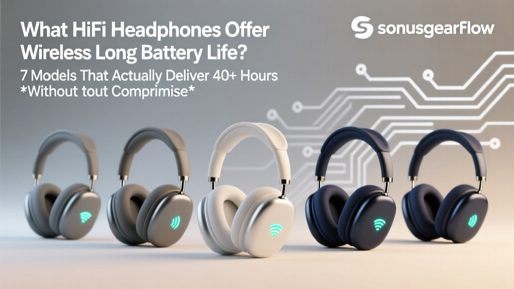 Best HiFi Wireless Headphones with 40+ Hour Battery (2026)