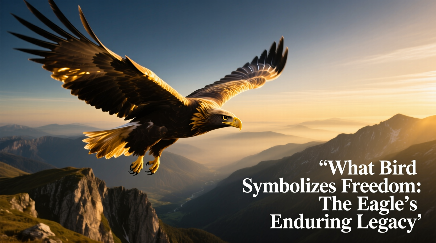 What Bird Symbolizes Freedom: The Eagle's Enduring Legacy