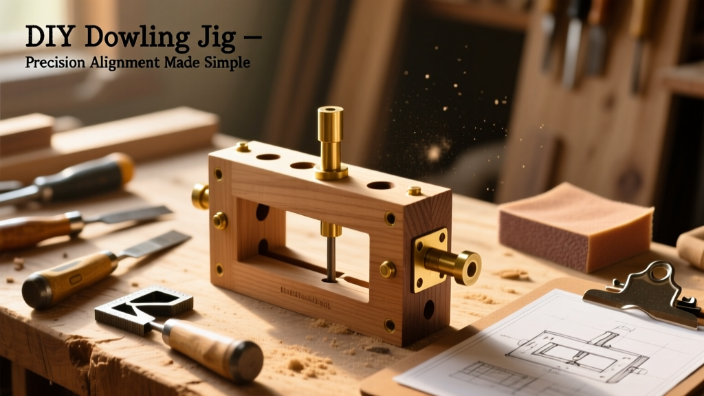 DIY Doweling Jig for Perfect Wood Alignment