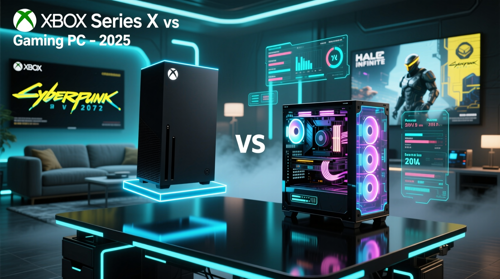 xbox series x vs gaming pc in 2025 can consoles still compete