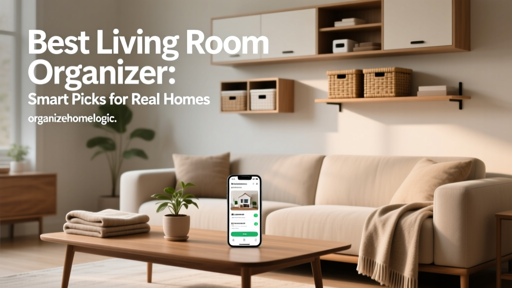 Best Living Room Organizer: Smart Picks for Real Homes