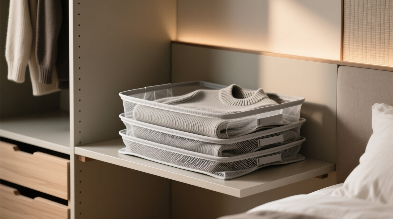 closet organization tips best storage for folded sweaters