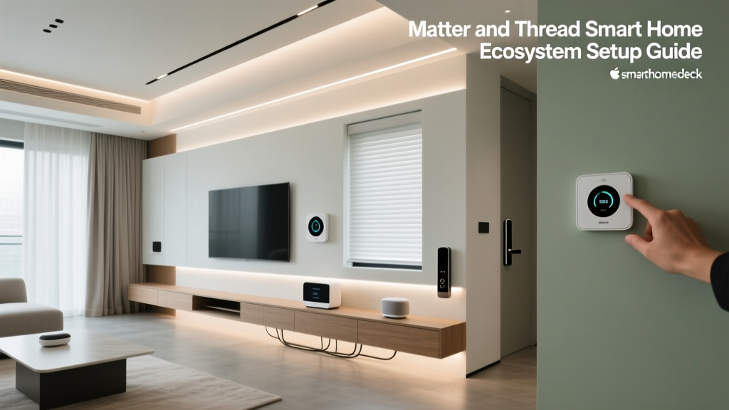 Matter and Thread Smart Home Ecosystem Setup Guide