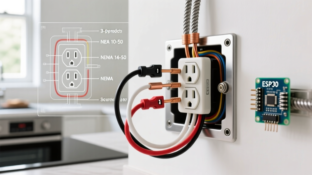 Oven Electrical Outlet Upgrade: 3-Prong to 4-Prong Replacement