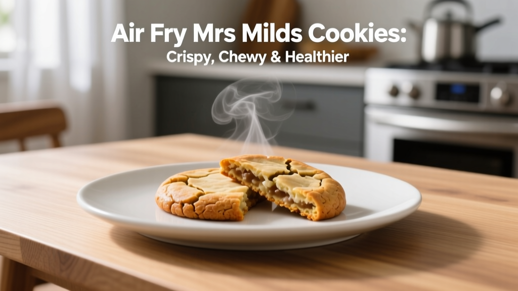 Air Fry Mrs Fields Cookies: Crispy, Chewy & Healthier