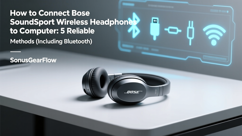 Bose SoundSport Wireless to Computer: Fix Connection Issues