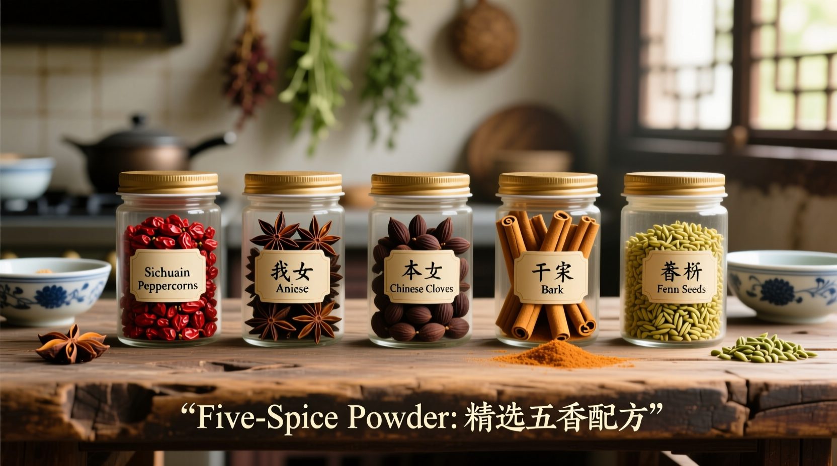 Chinese Five Spice Powder Ingredients: The 5 Essential Spices