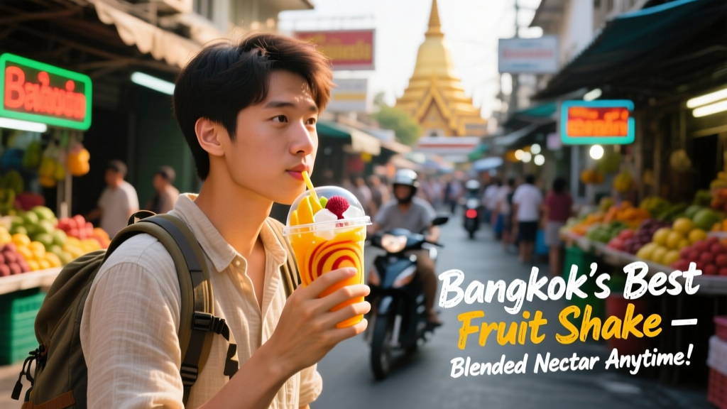 Bangkok’s Best Fruit Shake: Blended Nectar Anyone Can Afford — Street-Smart Guide to Real Flavors, Prices & Hidden Stalls