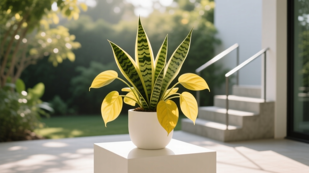 Can Indoor Plants Go Outside with Yellow Leaves?