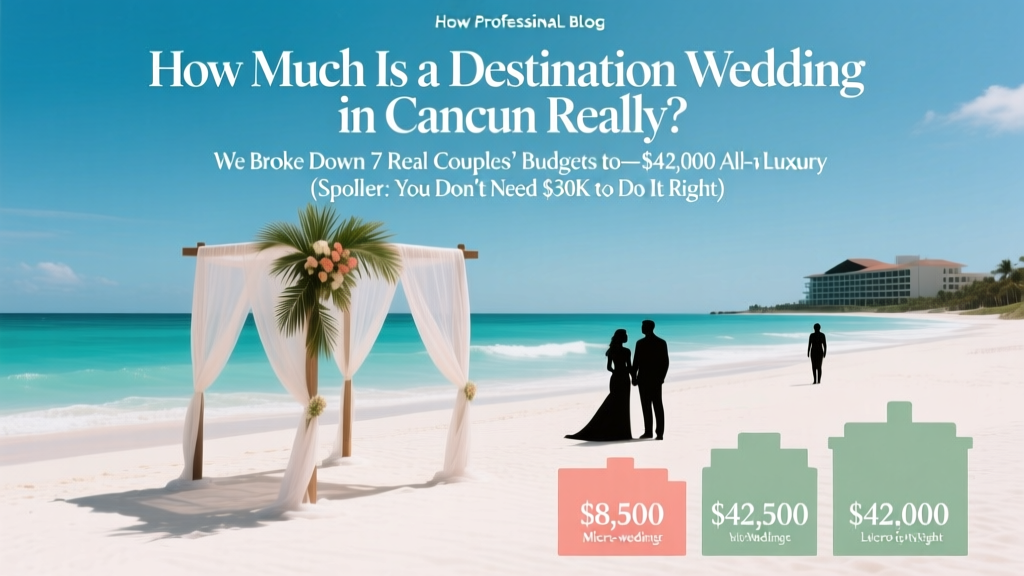 Cancun Destination Wedding Costs: Real Budgets (2026)