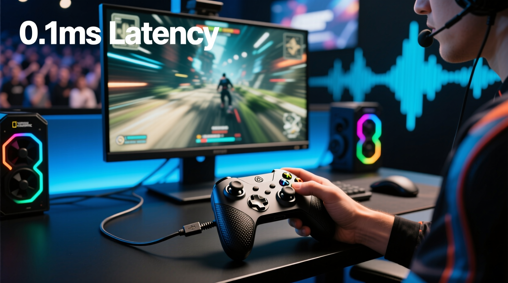 why do gamers prefer wired controllers for competitive play